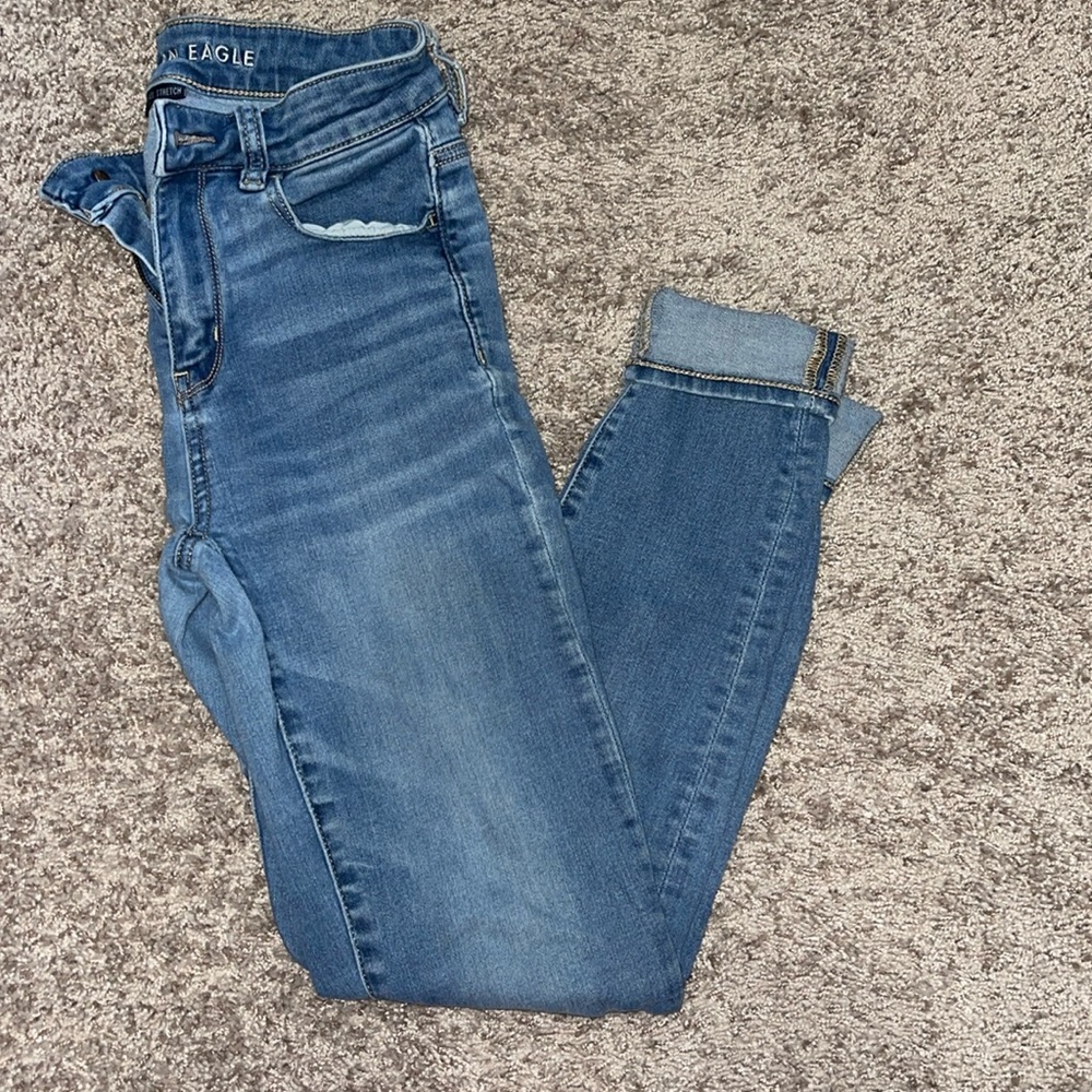 American Eagle- Next Level Stretch- High Rise Jegging- Size 4 Regular